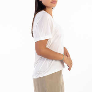 IRO. JEANS WHITE T-SHIRT | WOMENS SIZE L